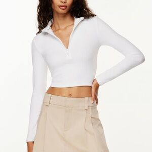 Aritzia Sunday best BestHug™ Monarch 1/2 Zip Longsleeve